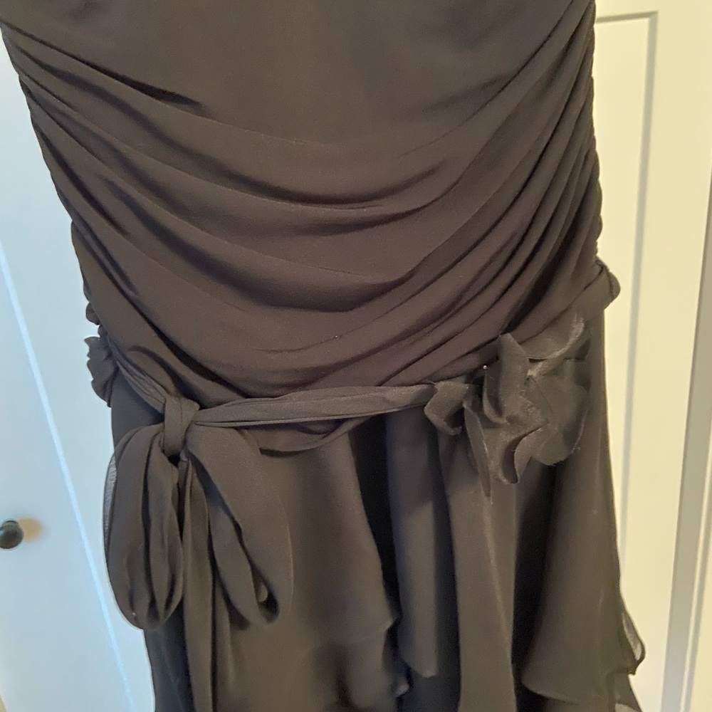 BCBG black formal dress. Flirty and fun!! Like new Size XS - Picture 3 of 4